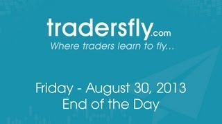 August 30, 2013 - How to Day Trade Stocks on Bearish Days - TZA, SDS