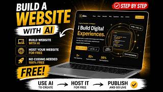 Build a Professional Website with AI 🤖 | Free AI Website Creation + Free Hosting.