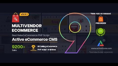 Active eCommerce CMS  -  All Addon Download