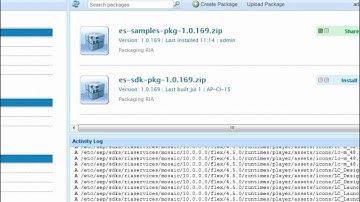 Session # 3: Installing Additional Functionality Using Package Share
