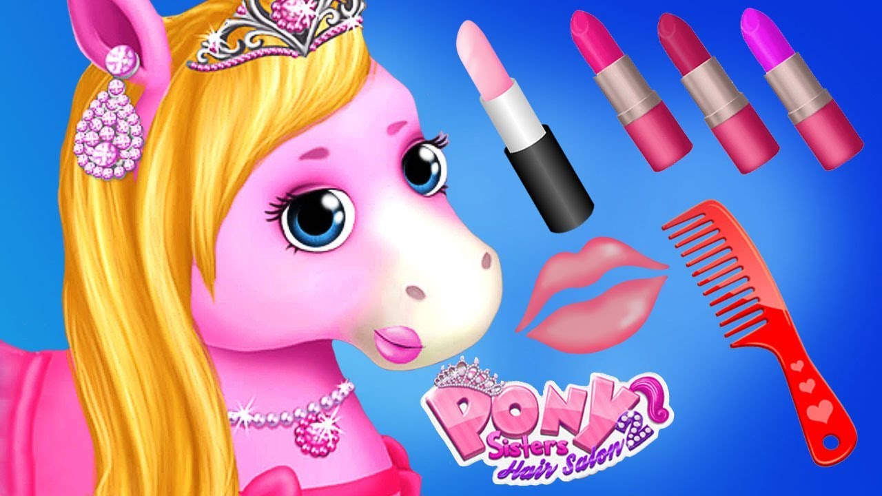 Fun Pony Care Girls Games - Horse Animal Hair Salon Make ...