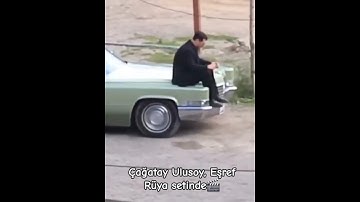 Çağatay Ulusoy, Eşref Rüya setinden🎬#çağatayulusoy #demetözdemir #eşrefrüya #eşreftek #keşfet