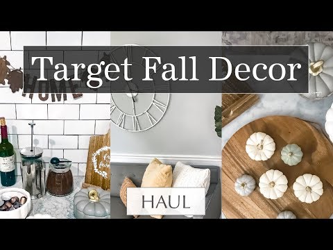 Target Fall Home Decor Haul 2018