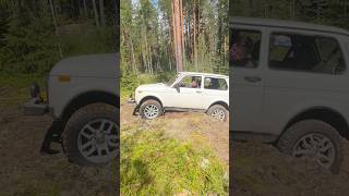 Горка на Ниве на лебедке #tmax #tmax6000