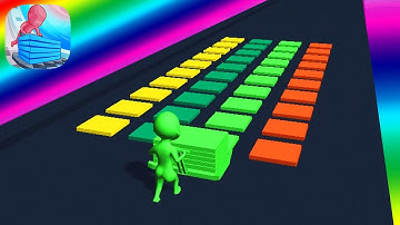 STACK COLORS 🏀⭐️🏃‍♂️-All Levels Gameplay (Android, iOS) Max Level Game (33-39)