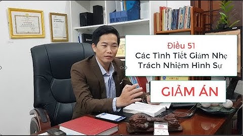 Điều 51: Các Tình Tiết giảm Nhẹ Trách Nhiệm Hinh Sự | Vietnamese Criminal law | Triệu Quang Hùng