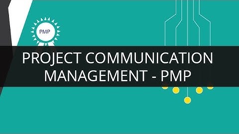 Project Communication Management | PMP | Edureka