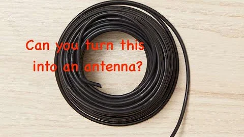 Home Made 160 meter long wire home made antenna