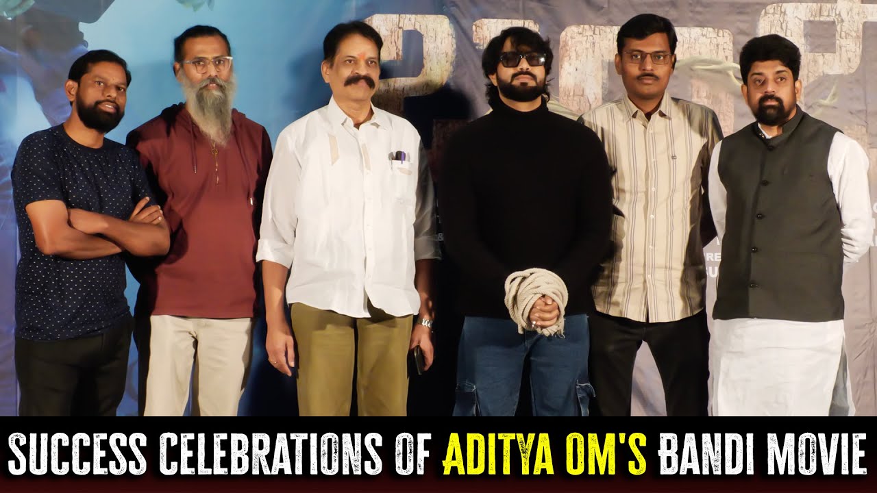 Bandi Movie Success Celebrations | Aditya OM | TFPC