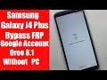 Samsung Galaxy J4 plus Google Account Bypass FRP android 8.1 without PC | Pardeep Electronics