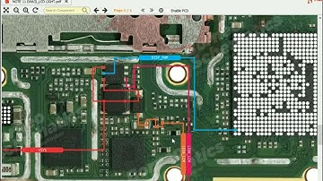 INFINIX NOTE 11 (x663) Lcd Light Repair Solution Diagram