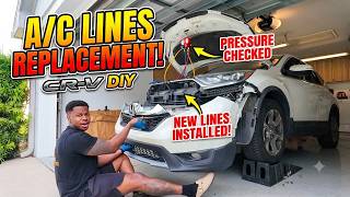 How To Replace Honda CR-V A/C Lines  (2017-2022 DIY Guide)
