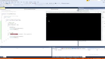 Visual Studio C# For LOOP VS While LOOP