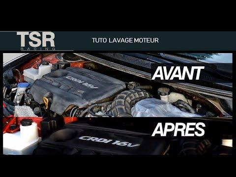 COMMENT LAVER UN MOTEUR VOITURE