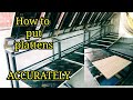 How to put Plattens on Double Decker Line Table Accurately - TSHIRT PRINTING