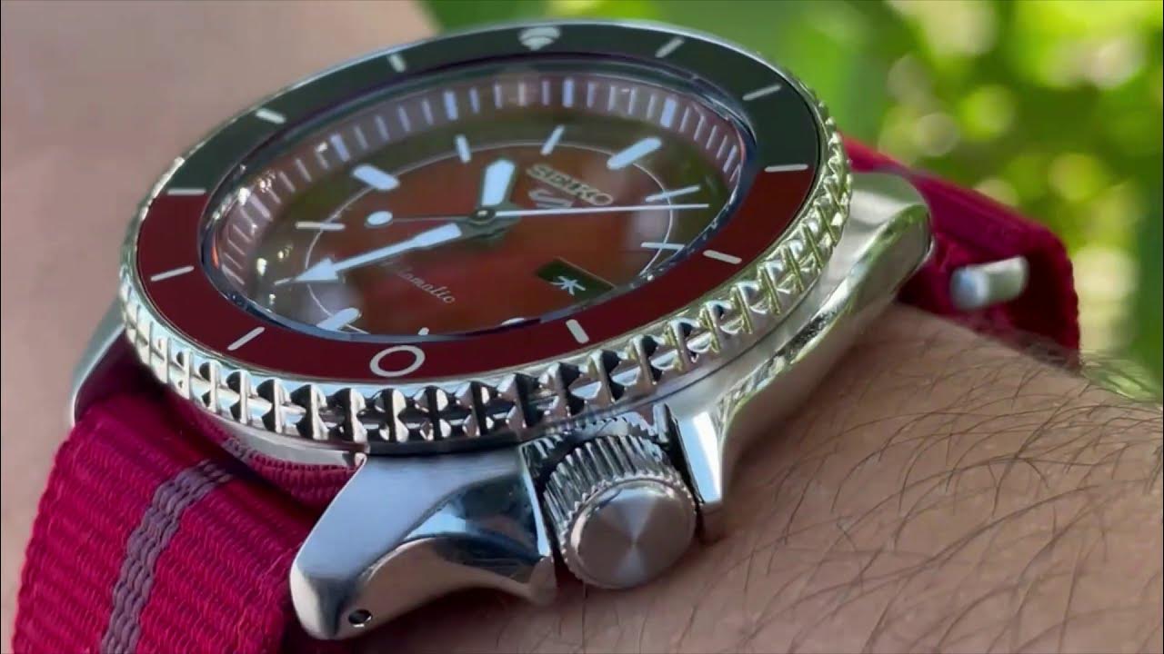 Unboxing the Seiko 5 Sarada SBSA089 from the Naruto Boruto Limited Edition  Collection. - YouTube