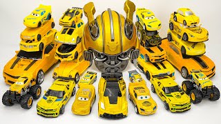 Full Yellow Transformers: Smash Bumble BEE Last Knight  Stop motion Mini Robot Tobot Rise of BEASTS