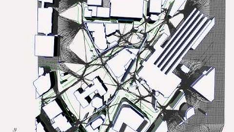 Wooly Path (Grid Deform Attractor Points)