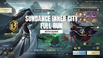 Sundance City (Inner City) - Full Run Dungeon With Guide - Sword Of Justice SEA