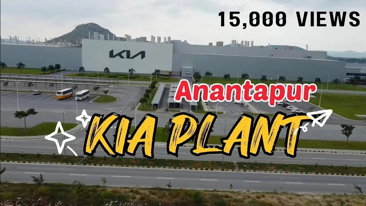 Kia Motors Plant  Drone Shot  Anantapur