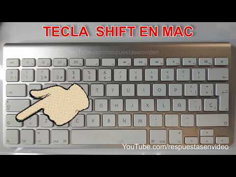 Dónde esta la SHIFT en Mac 💻 🖥 - YouTube