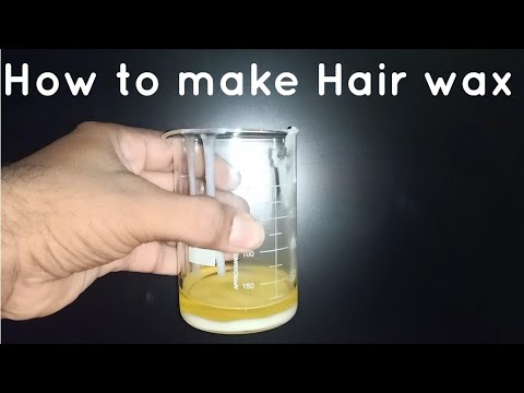 How To Make Hair Wax Youtube