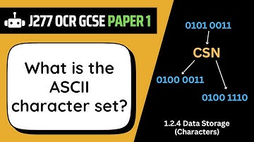 ASCII | 2.4 | OCR GCSE Computer Science | J277