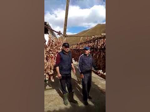 Горное сушёное мясо Дагестан - YouTube