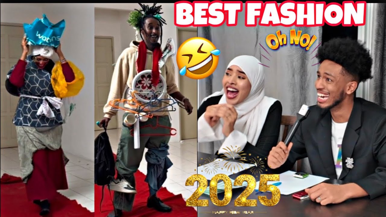 2025 BEST FUNNY FASHION MODEL KII UGU QOSOLKA BADNAA YAA KU GEELESTAY PART 2..?