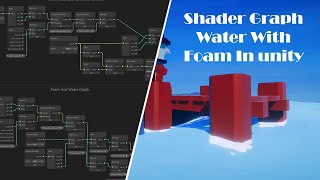 Unity Low Poly Water in Shader Graph With Foam