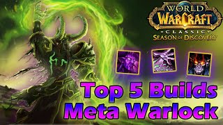 The BEST Meta Warlock Builds | Phase 2 | Season of Discovery