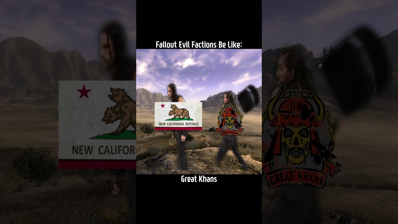Characteristics of Fallout’s Evil Factions!