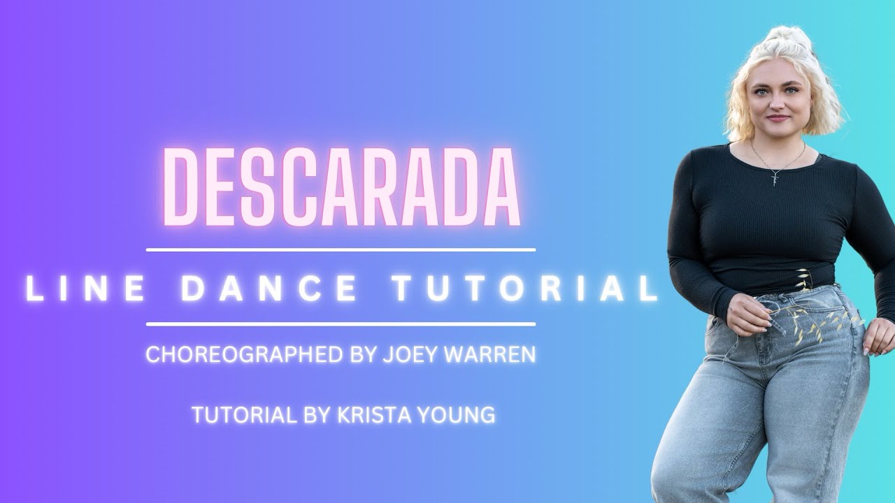 DESCARADA Line Dance Tutorial