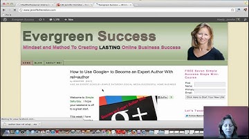 Connect Your Blog to Google+ Using the "rel=author" Plug-In