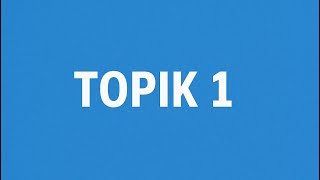UED102 TOPIC 1 GETTING READY TO LEARN