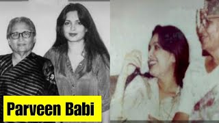 Parveen Babi & Mother