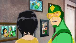 KiteMan 1x04 HD "Golden Glider and kiteMan move in together" Max