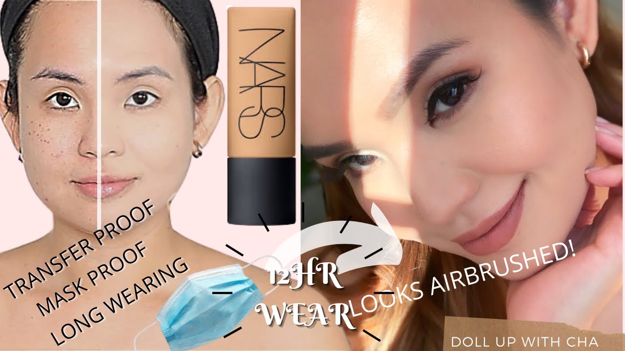 NEW!NARS Soft Matte Foundation REVIEW +12 HR WEAR TEST!BEST FOUNDATION FOR OILY SKIN-LOOKS AIRBRUSH!