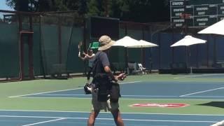 2016 Bank Of The West Clic Nicole Gibbs Practice