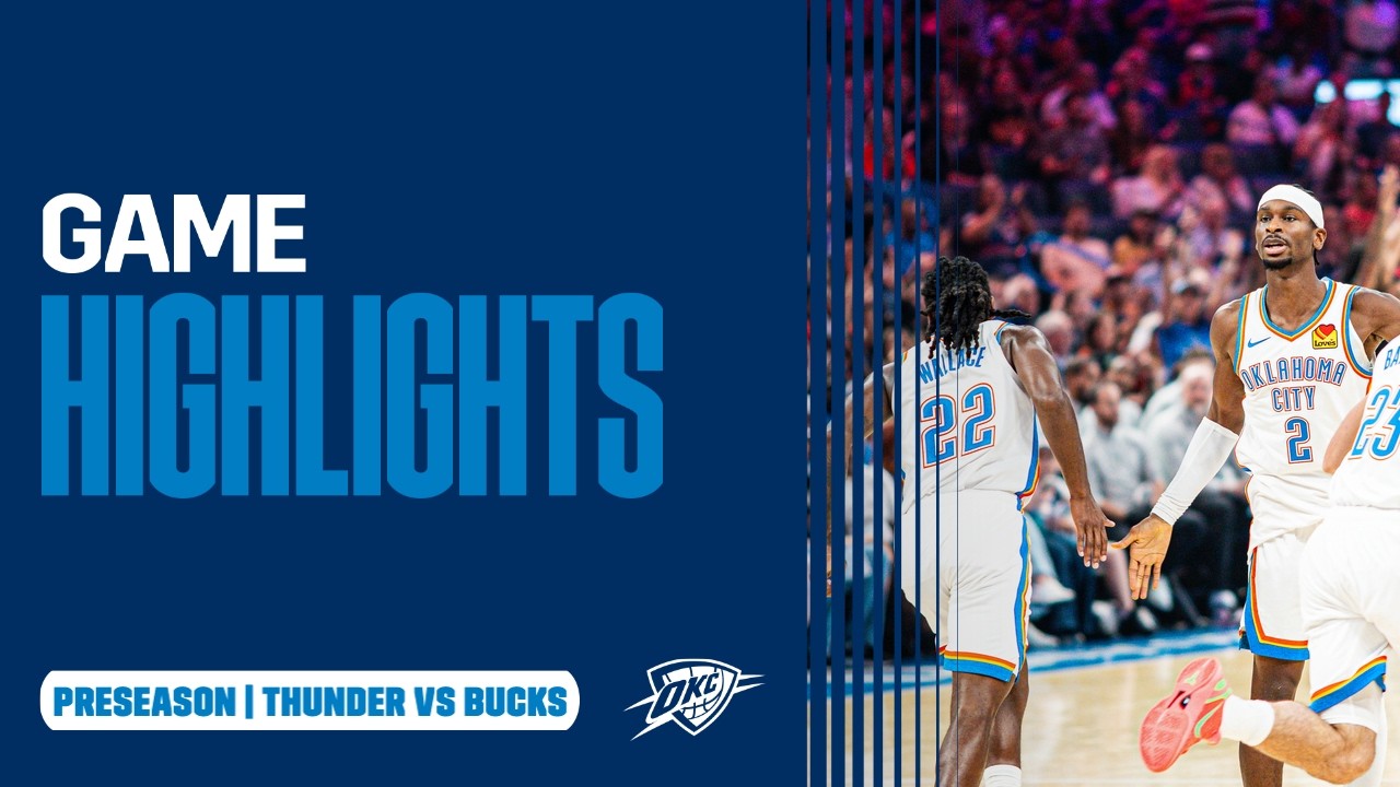 OKC Thunder vs Milwaukee Bucks | Preseason | Game Highlights | October 7, 2026