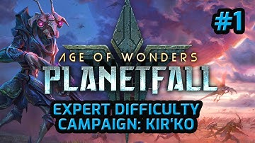 Age of Wonders Planetfall Hardest Difficulty Expert Kir