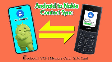 Import Contacts from Android to Nokia Feature Phones | Nokia Contact Sync from Android Phone