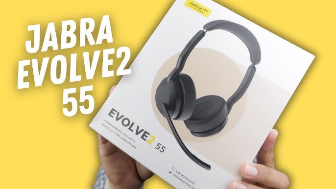 Jabra Evolve2 75 Premium Headset for Professionals & Business - YouTube