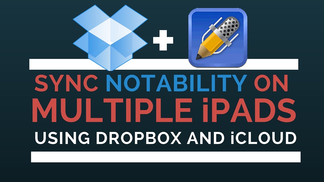 How To Sync Notability On Multiple IPads While Using Dropbox YouTube How To Sync Notability On Multiple IPads While Using Dropbox YouTube