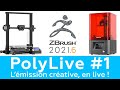 PolyLive #1 : Unboxing Ender 3 Max et LD-002R Creality - ZBrush 2021.6 et plus !