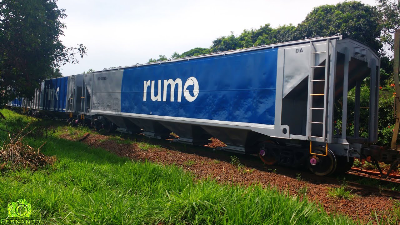 Train Da Rumo HD - Trem da Rumo/ALL no Km-323 em Sarandi/PR - YouTube