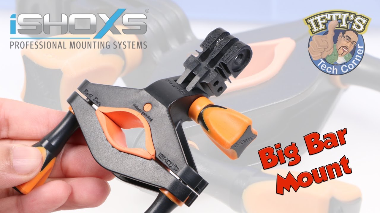 iSHOXS Big Bar Mount -  GoPro Rollbar / Pole Mount! REVIEW