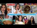 I cooked and ate only KOREAN food for 24 HOURS🇮🇳 |gopsvlog