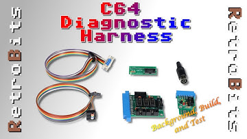 Commodore 64 / 128 Diagnostic Harness Build and Test