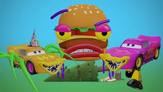 Coffin Dance Song Cover (Mcqueen Eater, Burger Eater, Spider House Head) feat Oddbods